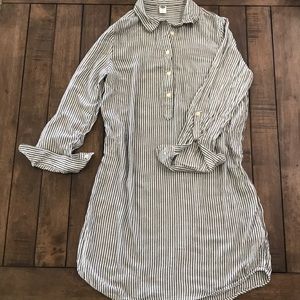 Old navy button down stripe dress